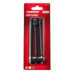 Husky 3-Piece Impact Socket Adapter Set, 1/4 in. Hex Shank to 1/4 in., 3/8 in., and 1/2 in. Drive thumbnail 4