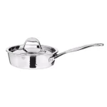 1829 Carl Schmidt Sohn STERN 1 qt. Hammered Stainless Steel Saute Pan with Lid thumbnail 1