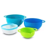 MegaChef 8-Piece Stackable Mixing Bowl and Measuring Cup Set, Assorted Colors thumbnail 3