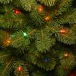 National Tree Company 7.5 ft. Feel-Real Downswept Douglas Fir Artificial Christmas Tree with 750 Multi-Color Lights thumbnail 4