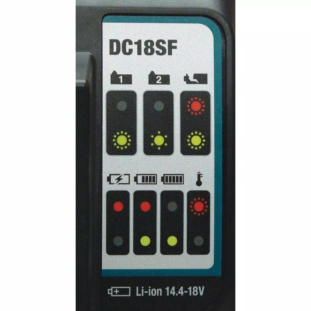 Makita 18V LXT Lithium-Ion 4-Port Rapid Battery Charger