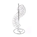Mind Reader Stainless Steel Twisted Fruit Holder, Silver Metal Wire Fruit Basket thumbnail 5