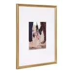 Kate and Laurel Adlynn Gold Picture Frame Set, 16 x 20 in. and 8 x 10 in. with Mats, Set of 3 thumbnail 3
