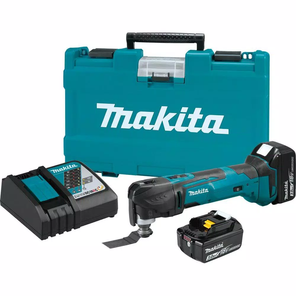 Makita 18V LXT Cordless Oscillating Multi-Tool Kit with 5.0Ah Battery and Charger