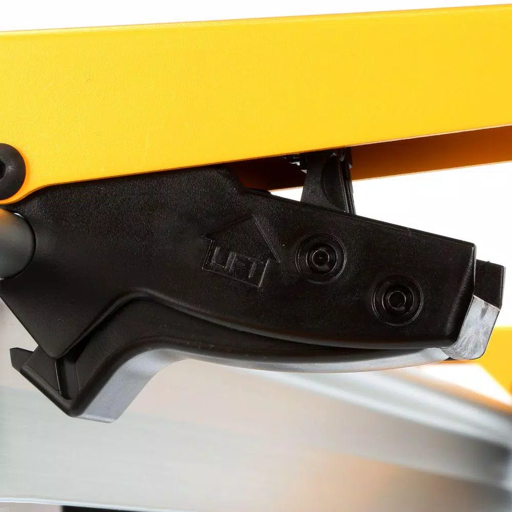 DEWALT Heavy Duty Aluminum Work Stand with Miter Saw Mounting Brackets