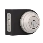 Kwikset 980 Satin Nickel Double Cylinder Deadbolt with SmartKey Security thumbnail 3