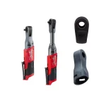 Milwaukee M12 FUEL 3/8 in. Ratchet & Extended Reach Ratchet Combo Kit with Protective Boots (Tool-Only) thumbnail 1