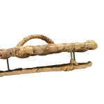 Vintiquewise Wicker Water Hyacinth Tall Toilet Paper Holder - Freestanding Storage for 4 Rolls thumbnail 4