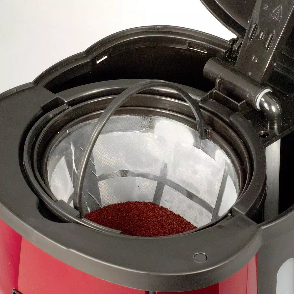 Betty Crocker 12-Cup Programmable Coffee Maker - Red