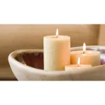 ROOT CANDLES A.I. Root Timberline Ivory Pillar Candle, 3 x 3 in. thumbnail 2