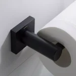 KRAUS Ventus Matte Black Solid Brass Toilet Paper Holder thumbnail 6