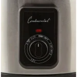 Continental 5.8 Qt. Electric Deep Fryer and Multi-Cooker, Stainless Steel thumbnail 6