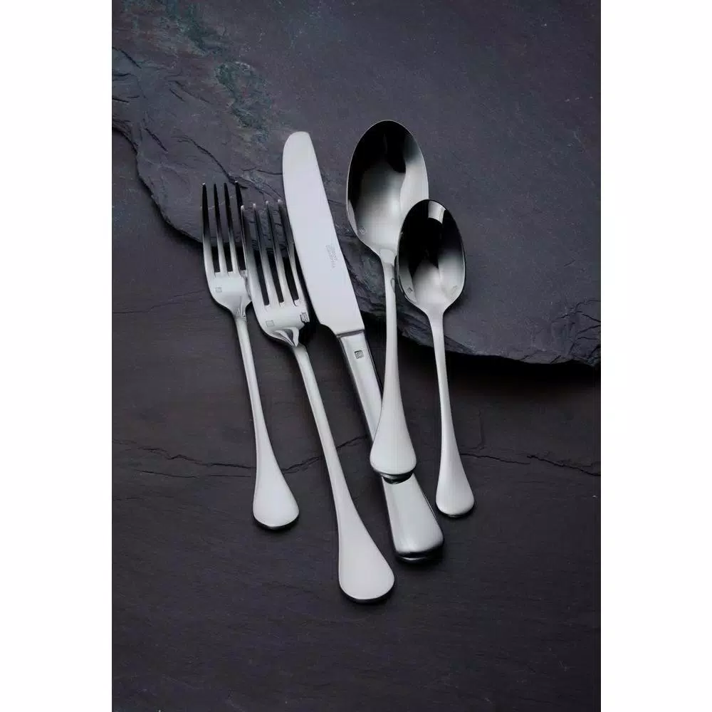Oneida Puccini 18/10 Stainless Steel Salad and Dessert Forks, 12-Piece Set