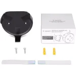 Wasserstein Wall Mount for Echo Dot (3rd Gen) - Black (2-Pack) thumbnail 5