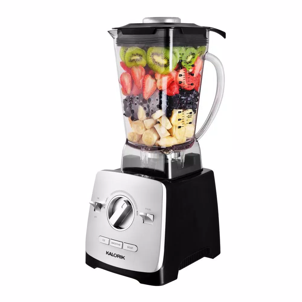 KALORIK 1400W High-Powered Blender, 68 oz. Professional Performance Jar Blender with 6 Stainless Steel Blades