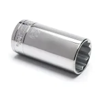 Husky 1/2 in. Drive 12-Point Deep Metric Socket, 29mm thumbnail 2
