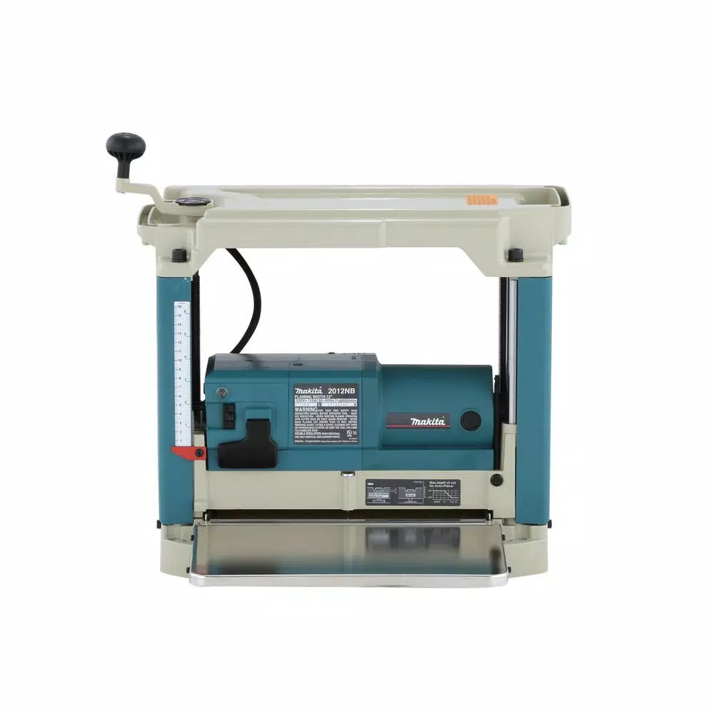 Makita 12 in. Corded Compact Portable Planer, 15 Amp, with Interna-Lok Head Clamp