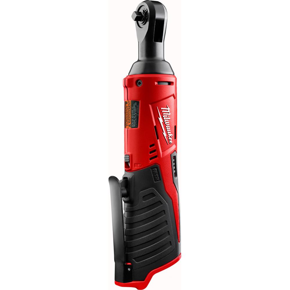 Milwaukee M12 12V Lithium-Ion Cordless 1/4 in. Ratchet (Tool-Only)