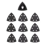 Milwaukee OPEN-LOK 3-1/2 in. Triangle Sanding Pad & Paper 10-Piece Variety Pack thumbnail 1