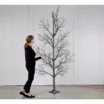 Tripar International, Inc 8 ft. Large Twig Tree - Realistic Molded Plastic Decorative Indoor Tree thumbnail 4