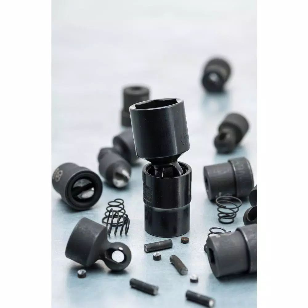 GearWrench 3/8 in. Drive X-Core Pinless Universal Joint Impact Extension Set, 3-Piece
