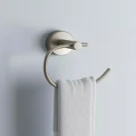 Glacier Bay Innburg Brushed Nickel Towel Ring thumbnail 2