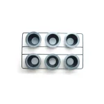 Fox Run Popover Pan Set of 6, Non-Stick Heavy Gauge Carbon Steel Bakeware thumbnail 2