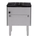 Magic Chef Commercial Single Burner Natural Gas Stock Pot Range, 80,000 BTU, Stainless Steel thumbnail 5