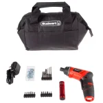 Stalwart 3.6V Cordless Electric Screwdriver Kit with 101-Piece Accessory Set thumbnail 1
