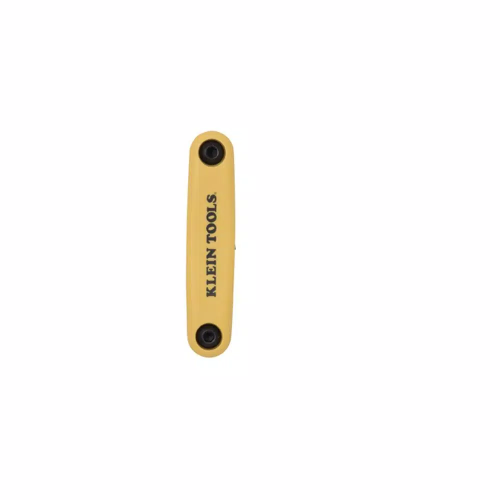 Klein Tools Grip-It Hex Key Set, 9-Piece SAE Folding Set