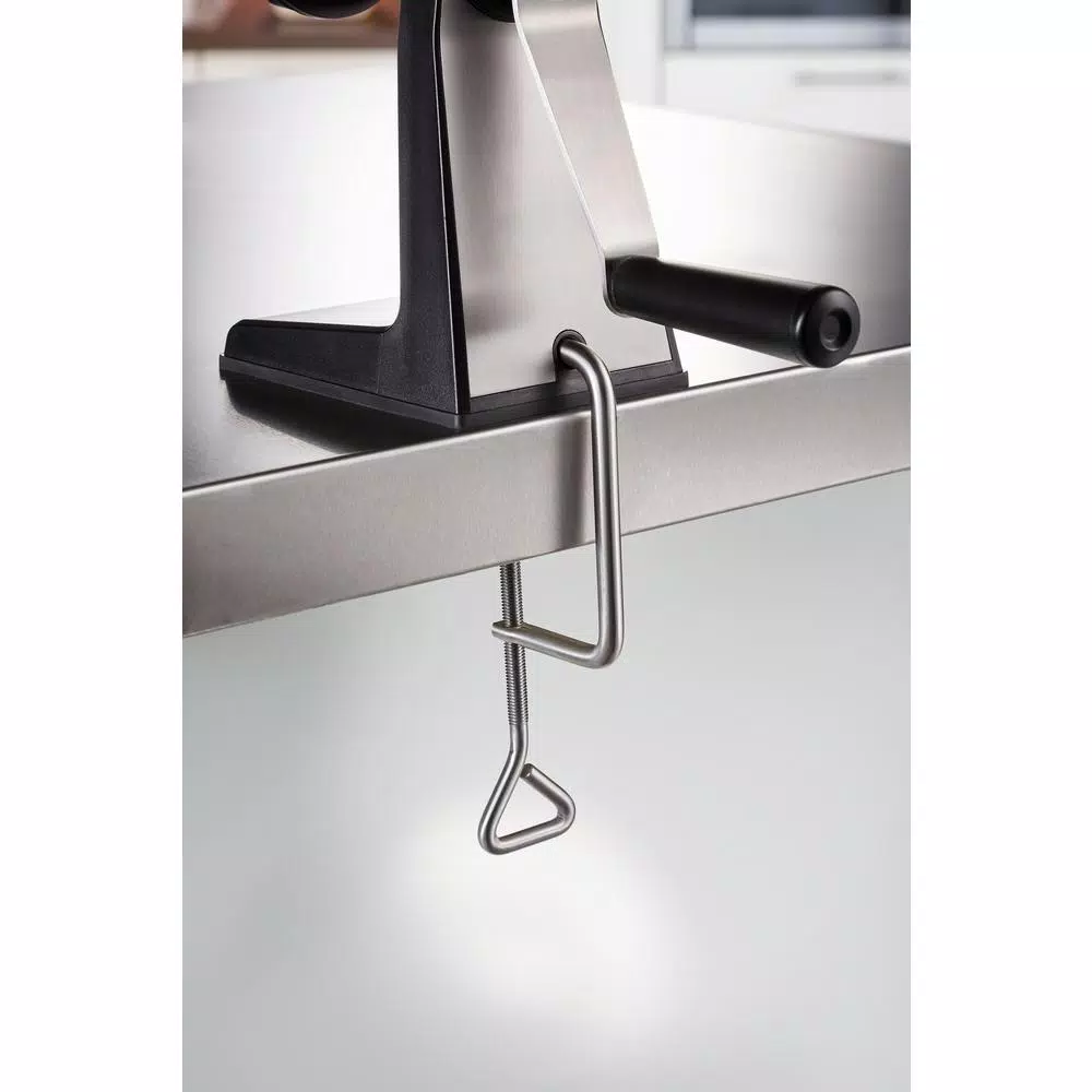 GEFU TRANSFORMA Manual Meat Mincer with Sausage Spout and Cookie Press Attachment
