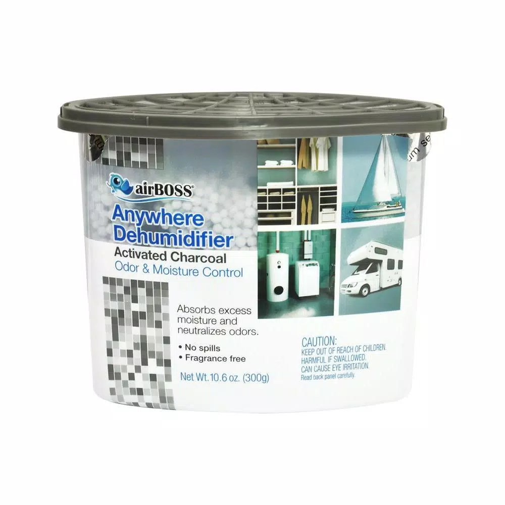 airBOSS air BOSS Anywhere Dehumidifier with Activated Charcoal, 10.6 oz (3-Pack)