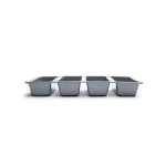 Fox Run Preferred Non-Stick Linked Loaf Pan, 4-Cavity Mini Loaf Baker thumbnail 4