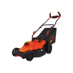 BLACK+DECKER 15 in. 10 Amp Corded Electric Walk Behind Push Lawn Mower with Bagger thumbnail 1