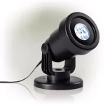 Alpine Corporation Christmas Rotating Snowflake LED Projector, Cool White Lights thumbnail 1
