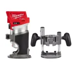 Milwaukee M18 FUEL 18V Brushless Cordless Compact Router with Plunge Base thumbnail 1