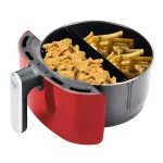 GoWISE USA 5 Qt. Air Fryer with Duo Touchscreen Display, 8 Presets, 1500W, Red thumbnail 4