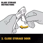 DEWALT Auto Load Folding Utility Knife with Integrated Blade Storage thumbnail 12
