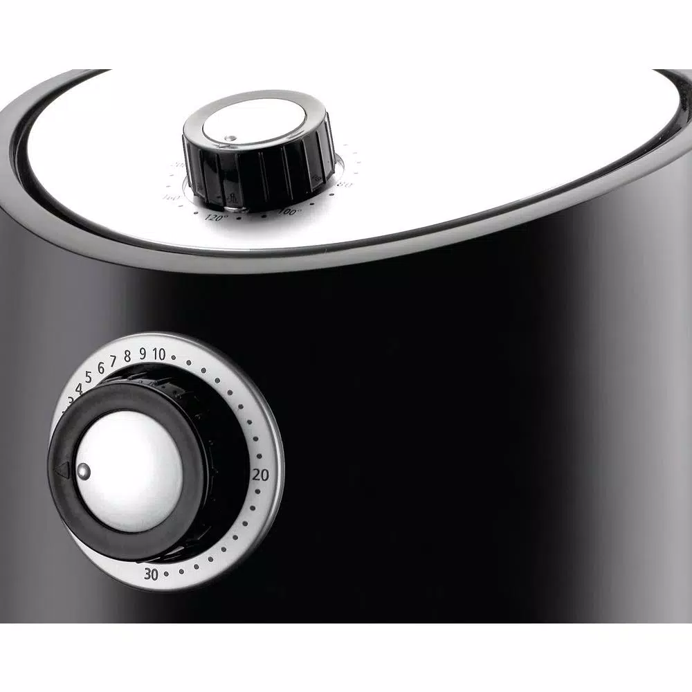 NutriChef 2-Quart Countertop Air Fryer Oven, 1000W Convection Cooker with Adjustable Temperature & Time