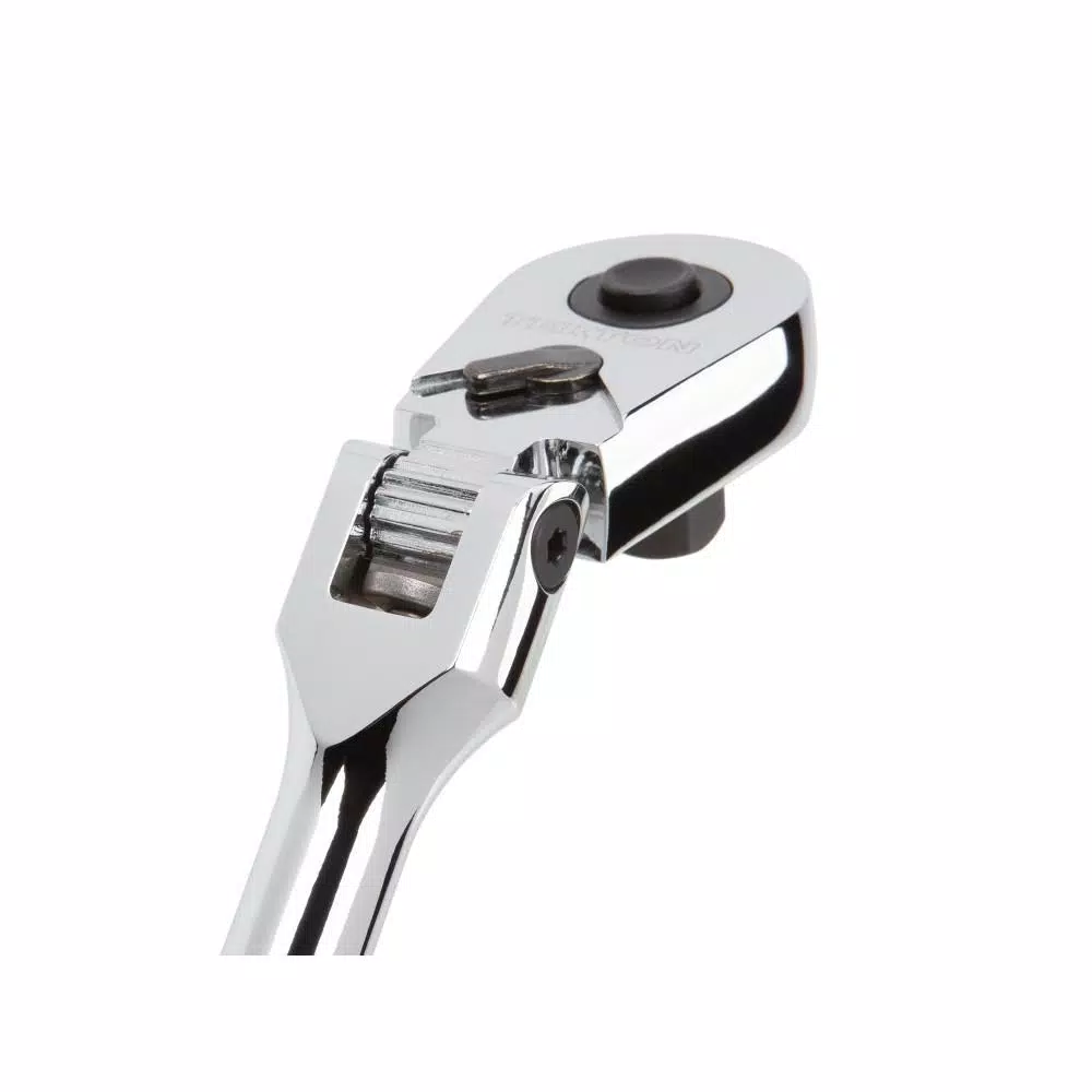 TEKTON 3/8 in. Drive 12 in. Flex Head Quick-Release Bent Handle Ratchet