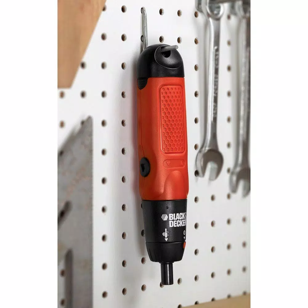 BLACK+DECKER 6V Cordless Alkaline Powered Screwdriver with 4 AA Batteries