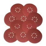 WEN 9 in. 180-Grit Drywall Sandpaper Discs, Hook and Loop (10-Pack) thumbnail 1