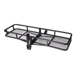 Max Load 500 lb. Capacity 58 in. x 17 in. Steel Folding Hitch Cargo Carrier for 2 in. Receiver thumbnail 2