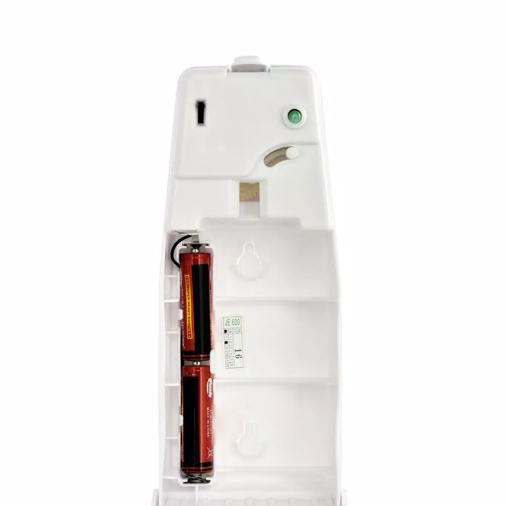 Alpine Industries Automatic Aerosol Air Freshener Dispenser, 8.5 oz. Capacity, White