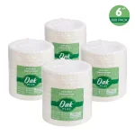Unbranded 6 in. White Sugarcane Plates, 600 Pack - Eco-Friendly Biodegradable Disposable Plates thumbnail 2