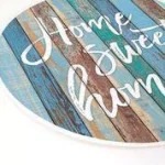 P Graham Dunn Home Sweet Home Blue Oversized Rustic Wood Wall Decor thumbnail 4