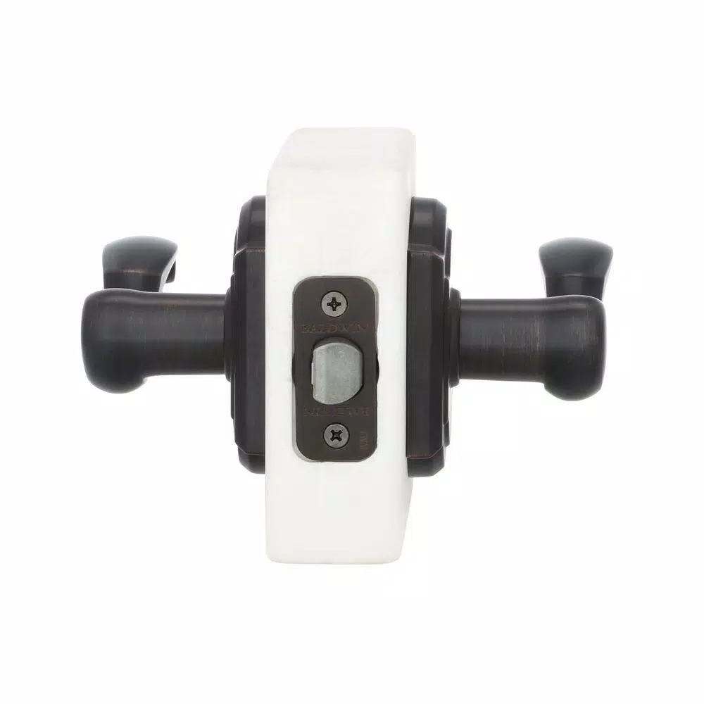 Baldwin Prestige Madrina Venetian Bronze Universal Passage Door Lever (4-Pack)