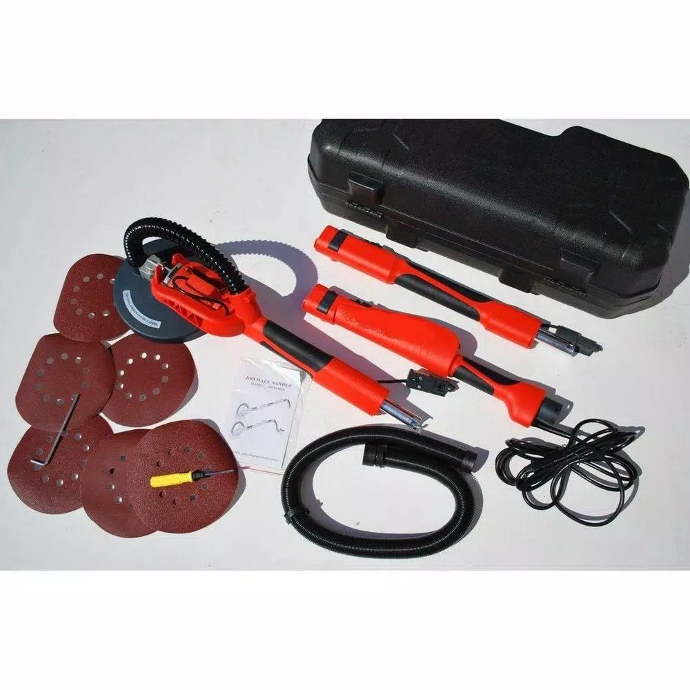 Aleko 520W Electric Drywall Sander with Variable Speed and Adjustable Frame