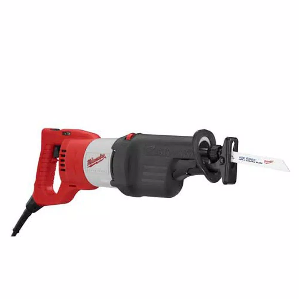 Milwaukee 13 Amp Orbital Reciprocating Saw Kit with Rotating Handle and Hard Case
