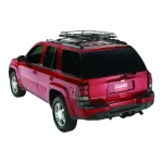 Lund Steel Roof Rack Cargo Basket - Large Capacity Powder Coated Cargo Carrier, Black thumbnail 3